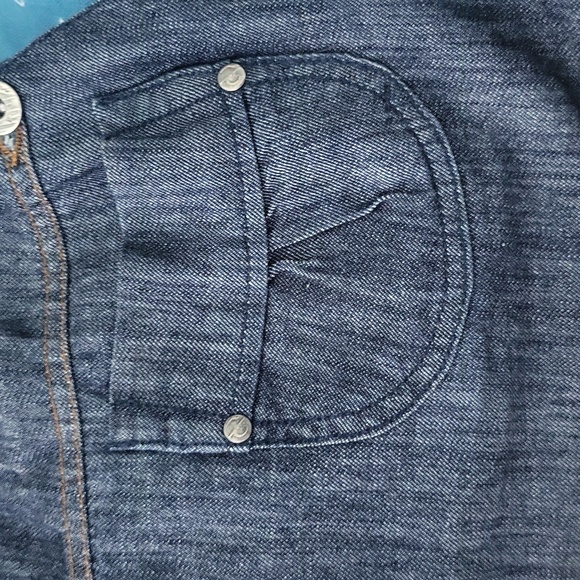 Denim romper like new. - Picture 2 of 8